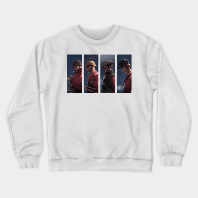 Team Fortress 2 Crewneck Sweatshirt by Shapwac12